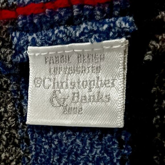 VINTAGE Knit Cardigan Hand Embroidered Granny Cottagecore Snowflake Gray Size L - Picture 6 of 14